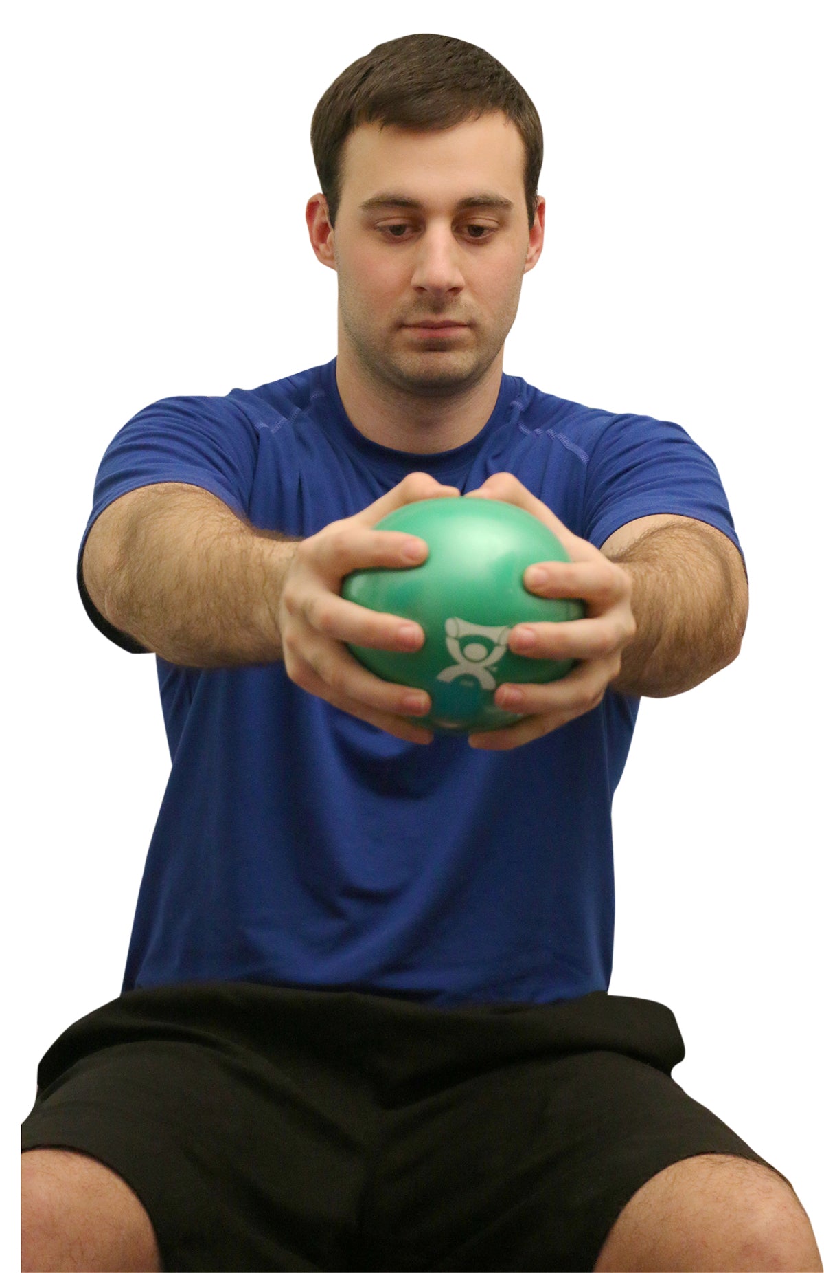 CanDo WaTE Ball - Hand-held Size - Green - 5" Diameter - 4.4 lb - FE-10-3163