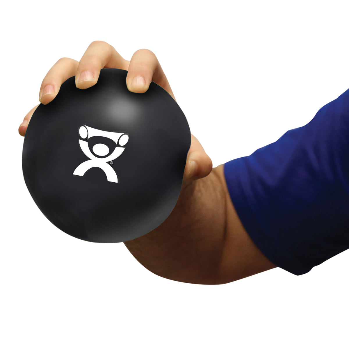CanDo WaTE Ball - Hand-held Size - Black - 5" Diameter - 6.6 lb - FE-10-3165
