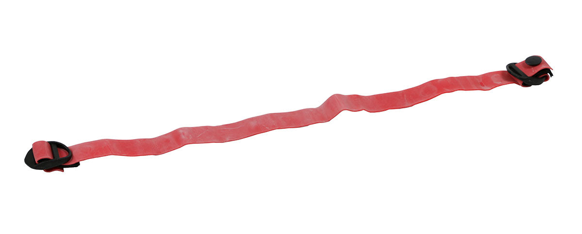 CanDo Adjustable Exercise Band, Red - light