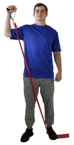 CanDo Exercise Band - Accessory - Handle with D-ring, 1 pair - FE-10-3220