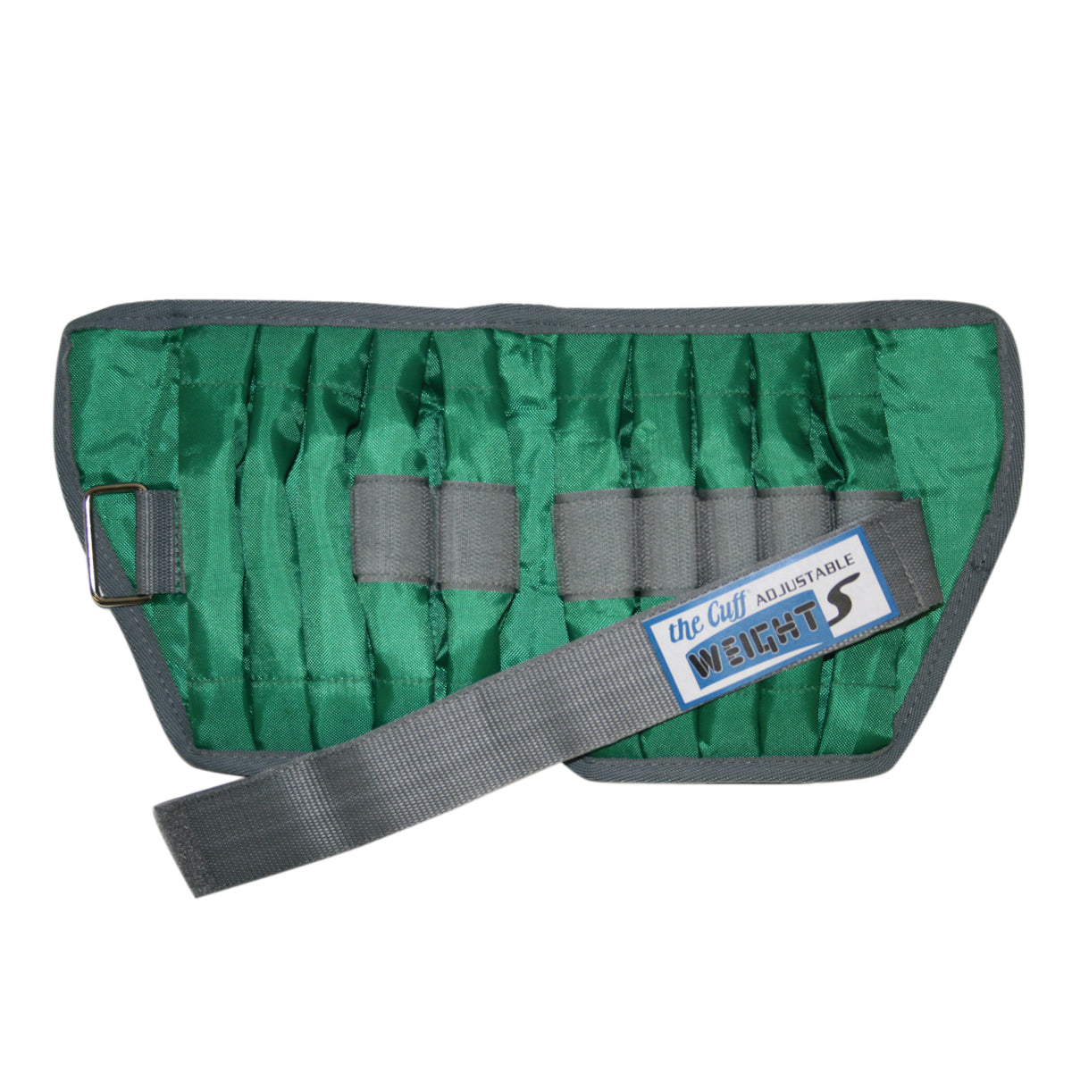 The Adjustable Cuff ankle weight - 5 lb - 10 x 0.5 lb inserts - Green - each - FE-10-3331-1
