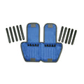 The Adjustable Cuff ankle weight - 10 lb - 20 x 0.5 lb inserts - Blue - each