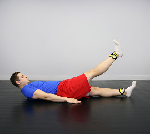 CanDo Weight Straps - 1 lb Set (2 each: 1/2 lb weight) - Yellow - FE-10-3380-2