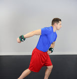 CanDo Weight Straps - 3 lb Set (2 each: 1-1/2 lb weight) - Green - FE-10-3382-2