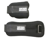 CanDo Weight Straps - 5 lb Set (2 each: 2-1/2 lb weight) - Black