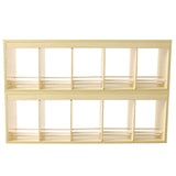 CanDo exercise band rack, plastic, 10 rolls