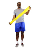 CanDo Latex Free Exercise Band - 25 yard roll - Yellow - x-light - FE-10-5631