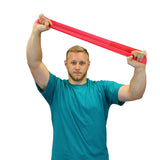 CanDo Band Exercise Loop - 10" Long - Red - light - FE-10-5252