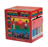 CanDo Low Powder Exercise Band - 25 yard roll - Red - light