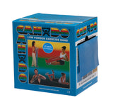 CanDo Low Powder Exercise Band - 25 yard roll - Blue - heavy