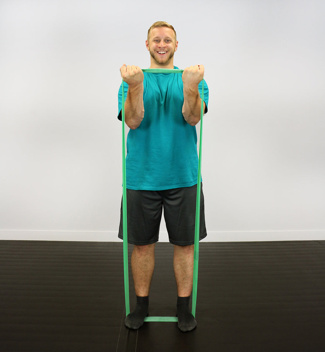 CanDo Band Exercise Loop - 30" Long - Green - medium - FE-10-5293