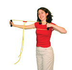 CanDo Exercise Band - Accessory - foam covered handle, 10 pair - FE-10-5300-10