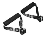 CanDo Exercise Band - Accessory - Foam Padded Adjustable Webbing Handle - 50 Pair