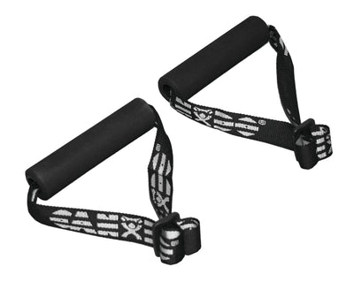 CanDo Exercise Band - Accessory - Foam Padded Adjustable Webbing Handle - 50 Pair