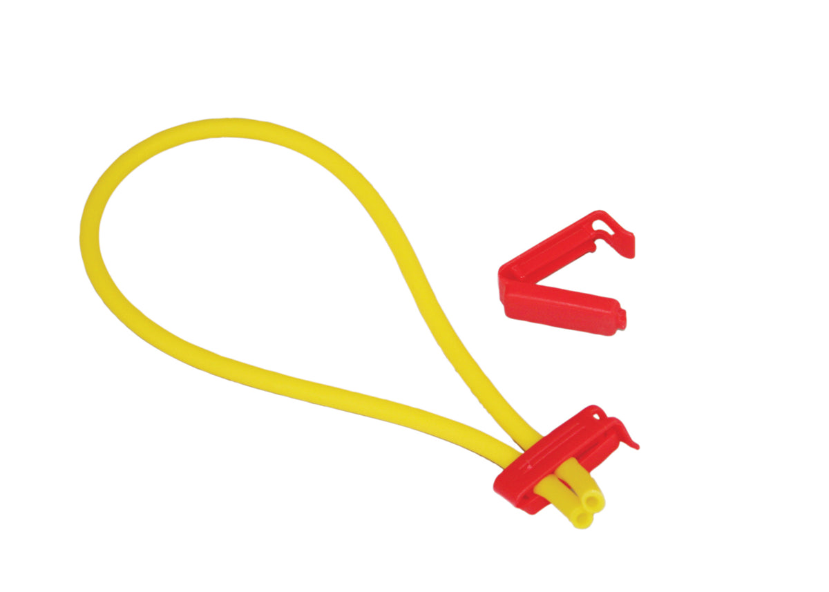 CanDo Exercise Tubing Klip, small (for tan-red CanDo Exercise Tubing), 1 pair