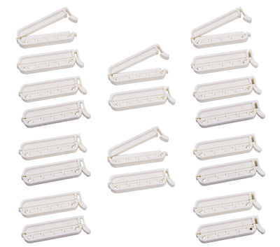 CanDo Exercise Tubing Klip, medium (for green-black CanDo Exercise Tubing), 10 pair