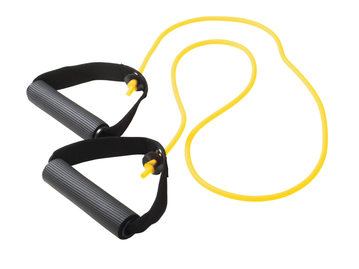CanDo Tubing with Handles Exerciser - 48" - Yellow - x-light - FE-10-5561