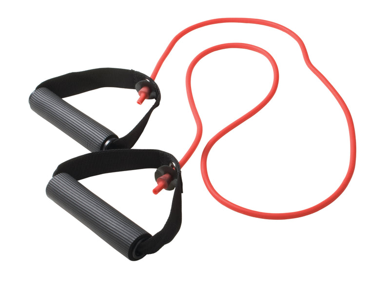 CanDo Tubing with Handles Exerciser - 48" - Red - light - FE-10-5562