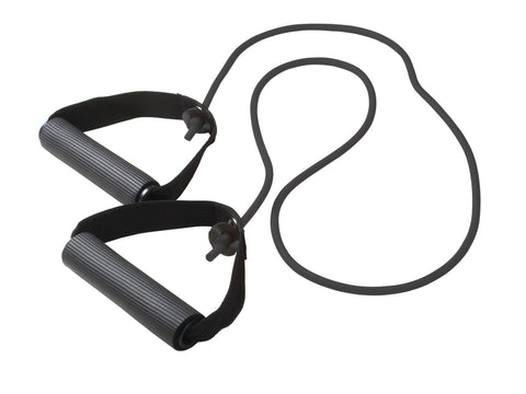 CanDo Tubing with Handles Exerciser - 48" - Black - x-heavy - FE-10-5565