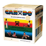 CanDo Latex Free Exercise Band - 25 yard roll - Tan - xx-light