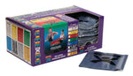 CanDo Latex Free Exercise Band - box of 40, 4' length - Blue - heavy