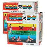CanDo Latex Free Exercise Band - 100 yard (2 x 50 yard rolls) - Red - light