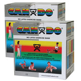 CanDo Latex Free Exercise Band - 100 yard (2 x 50 yard rolls) - Silver - xx-heavy