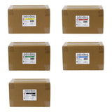 CanDo Latex Free Exercise Band - 100 yard (2 x 50 yard rolls), 5 piece set (1 each: yellow, red, green, blue, black) - FE-10-5658