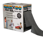 CanDo Latex Free Exercise Band - 100 yard Perf 100 roll - Black - x-heavy