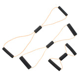 CanDo Tubing BowTie Exerciser - 3-piece set (14", 22", 30"), tan