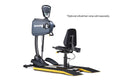 SportsArt UB521M Medical Upper Body Ergometer with Bilateral Arm Frame and Height Adjustable Swivel Seat
