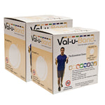 Val-u-Band Resistance Bands, Dispenser Roll, 100 Yds. (2 x 50 Yds.), Peach-Level 1/7, Latex-Free