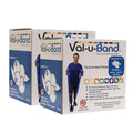 Val-u-Band Resistance Bands, Dispenser Roll, 100 Yds. (2 x 50 Yds.), Blueberry-Level 4/7, Latex-Free