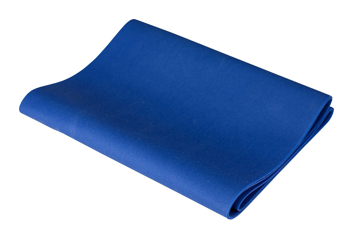 Val-u-Band Resistance Bands, Pre-Cut Strip, 5', Blueberry-Level 4/7, Case of 30, Latex-Free - FE-10-6174