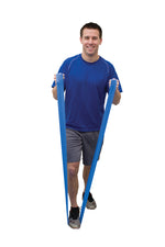 Val-u-Band Resistance Bands, Dispenser Roll, 6 Yds., Blueberry-Level 4/7, Latex-Free - FE-10-6114