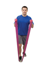 Val-u-Band Resistance Bands, Dispenser Roll, 6 Yds., Plum-Level 5/7, Contains Latex - FE-10-6215