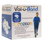 Val-u-Band Resistance Bands, Dispenser Roll, 50 Yds., Blueberry-Level 4/7, Contains Latex