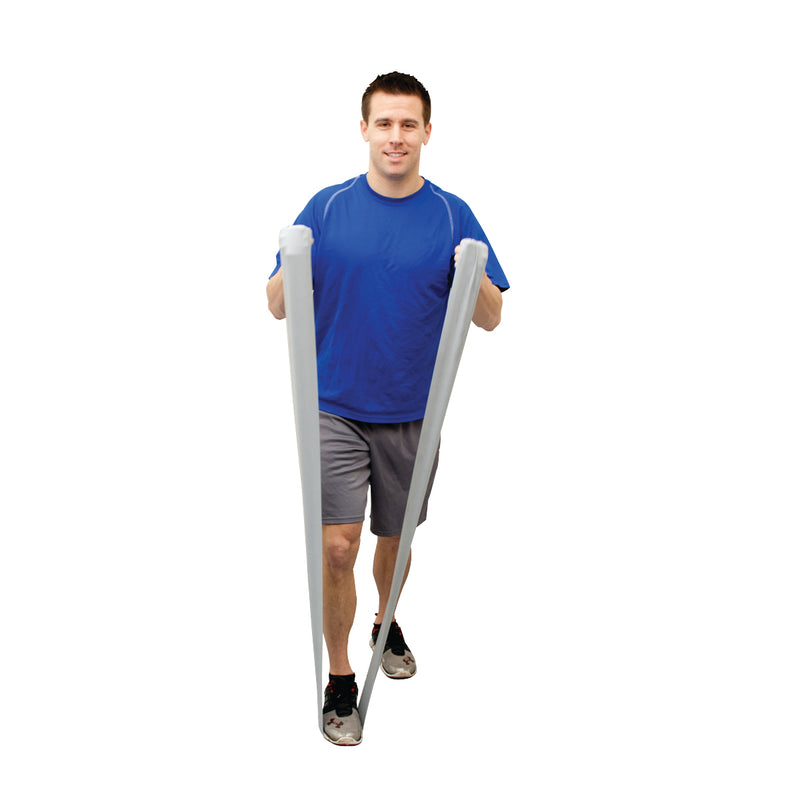 Val-u-Band Resistance Bands, Dispenser Roll, 50 Yds., Mushroom-Level 6/7, Contains Latex