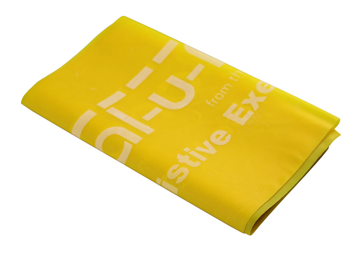 Val-u-Band Resistance Bands, Pre-Cut Strip, 5', Peach-Level 1/7, Case of 30, Contains Latex - FE-10-6271