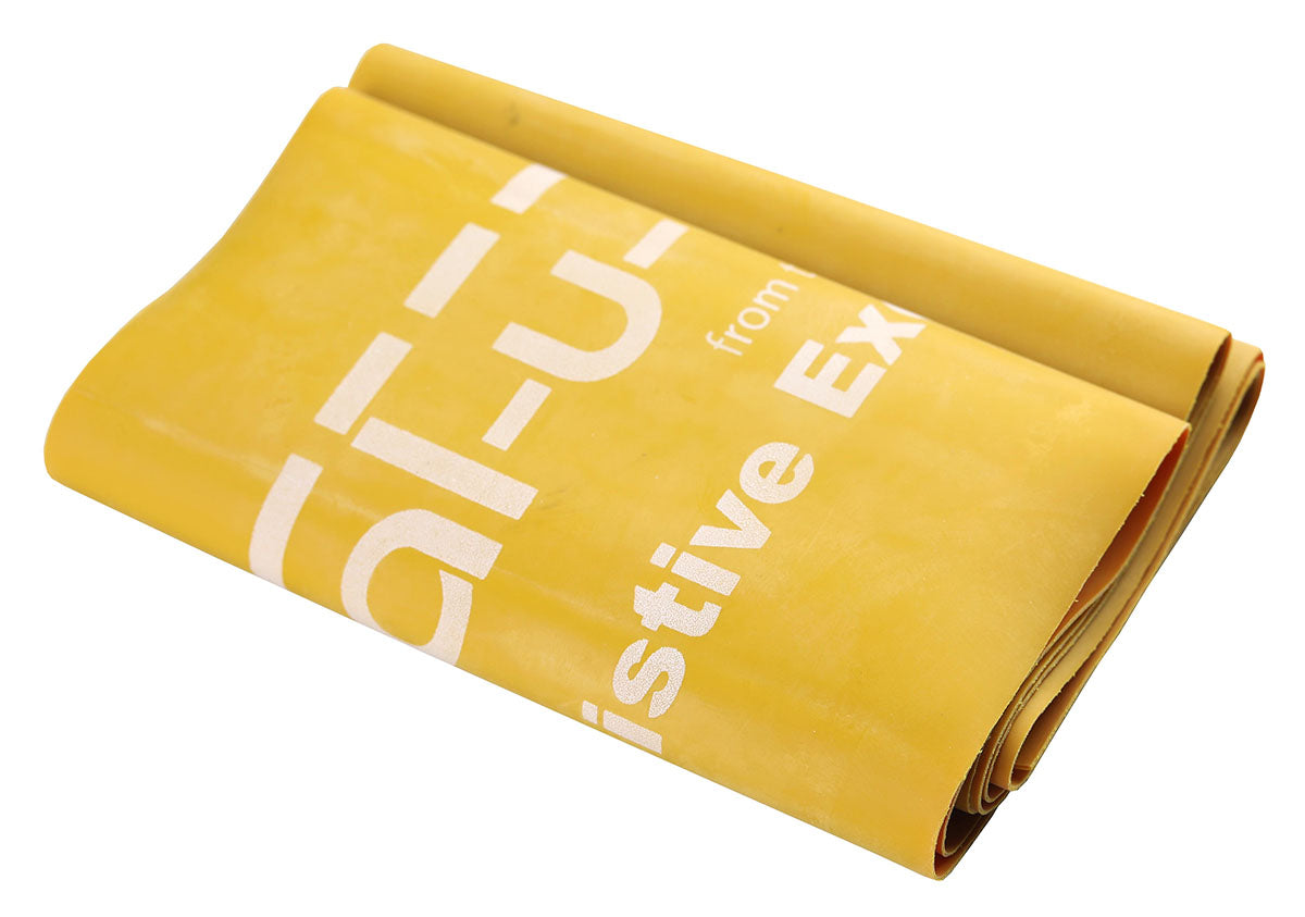 Val-u-Band Resistance Bands, Pre-Cut Strip, 5', Pineapple-Level 7/7, Case of 30, Contains Latex - FE-10-6277