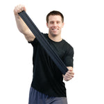 Sup-R Band Latex Free Exercise Band - 6 yard roll - Black - x-heavy - FE-10-6315