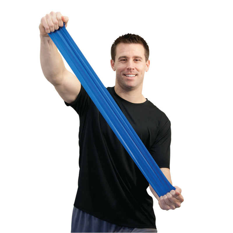 Sup-R Band Latex-Free Exercise Band - Twin-Pak - 100 yard - (2 - 50 yard boxes) - Blue - FE-10-6334