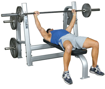 Inflight Olympic Bench with Weight Horns