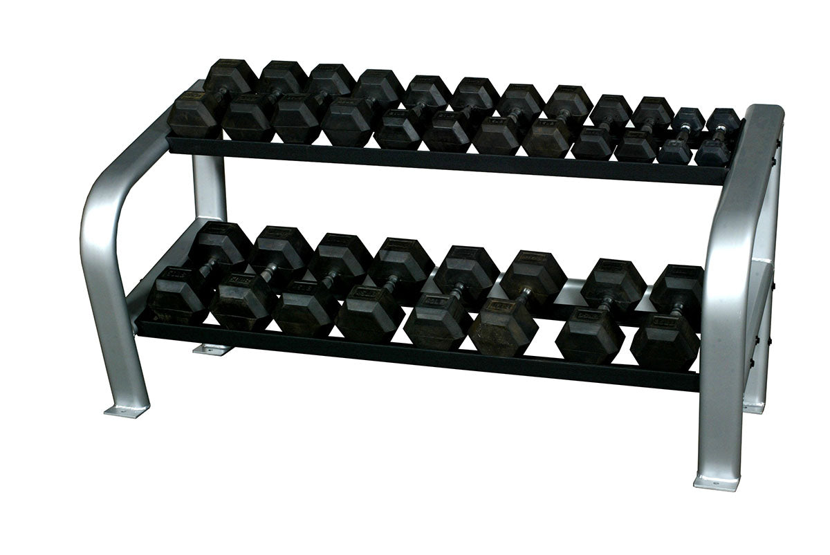 Inflight Fitness, Deluxe 2-Tier Dumbbell Rack