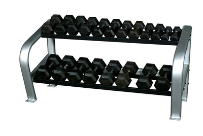 Inflight Fitness, Deluxe 2-Tier Dumbbell Rack