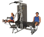 Inflight Fitness, Vanguard Training System, Two Stacks, Three Stations, Leg Press Option Option-Shared Stack, Full Shrouds - FE-10-7156