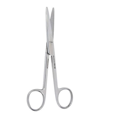 Miltex Scissors Dissecting Mayo Vantage 6-3/4" Blunt Smooth Straight Stainless Steel Each - Integra Miltex - V95-124