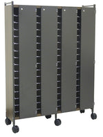 Omnimed Horizontal Privacy Style Chart Rack W Locking Panels (8-60 Binder Capacity)