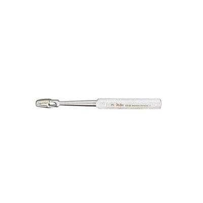 Miltex Biopsy Punch Dermal Keyes 4mm 4mm Bite Ribbed Handle Stainless Steel Reusable Each - Integra Miltex - 33-24