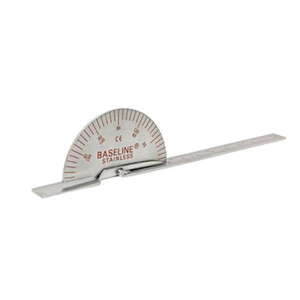 Fabrication Enterprises Goniometer ROM Baseline Finger 6" Deluxe Each - 12-1011
